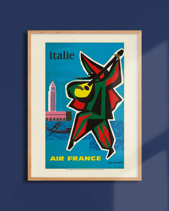 AFFICHE AIR FRANCE LEGEND  ITALIE VENISE 30x40 gift