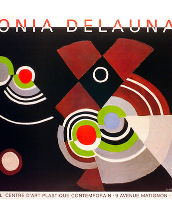 AFFICHE SONIA DELAUNAY RYTHME COLORE 1948