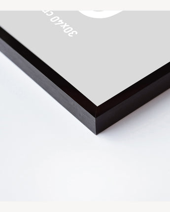 C2 Noir mat brossé 40 x 60 cm