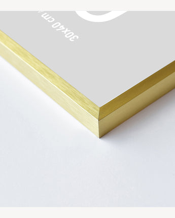 C2 Mattgold gebürstet 20 x 30 cm