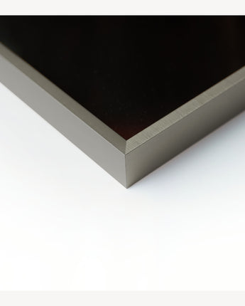 Alpha gebürsteter Stahl 60 x 80 cm